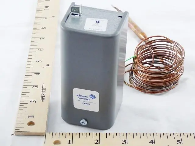 Johnson Controls A19ACA-34 Temperature Control -30/50F MR 10 feet 3/8 inch X 4 inch Bulb Replacement A19ACA-34