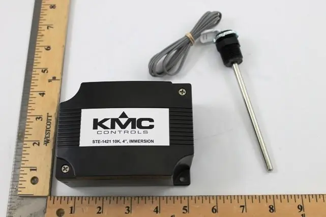 KMC Controls STE-1421 - IMMER SENSOR 4" 10K with o well
