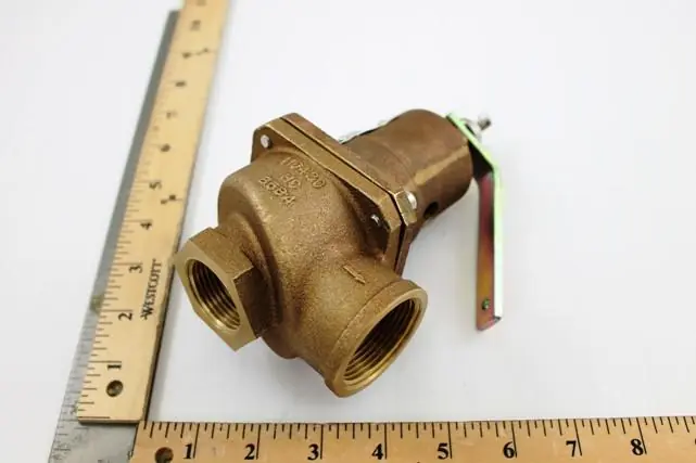SK0260361-US20260702-105043-0 Kunkle Valve 0537-E01-HM0100 - 1"100# 4308pph Steam Relief Valve - Image 1