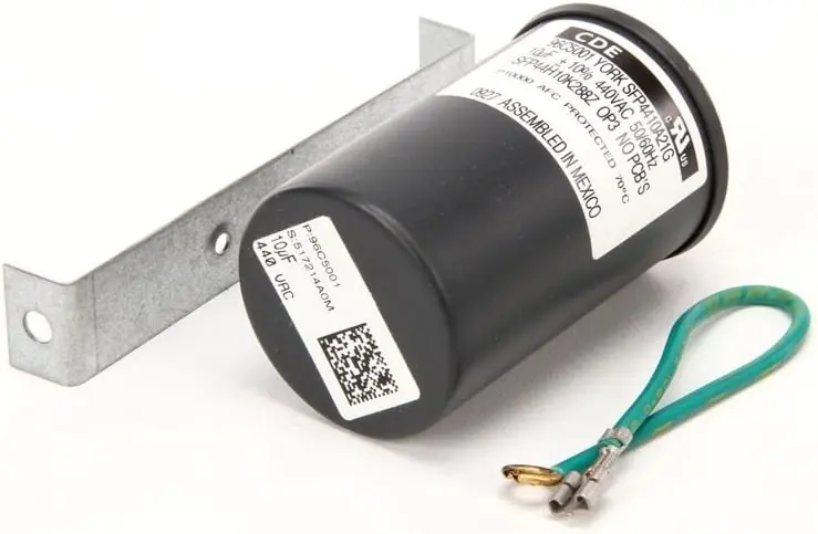 Lennox 53H12 Capacitor Kit 10MFD 440V Round Run Capacitor with Bracket