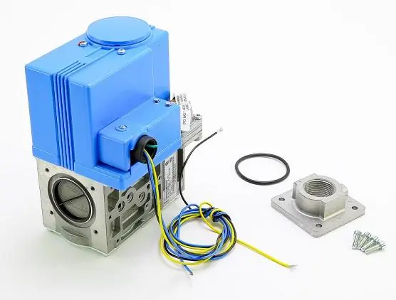 Lochinvar & A.O. Smith 100172015 - 1" 24V Regulated Gas Valve for Professional Installation