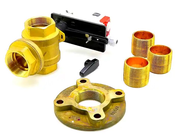 SK0260886-US20260702-105043-0 Lochinvar & A.O. Smith 100285166 - 3-Way Bypass Valve+Actuator for Plumbing Projects - Image 1