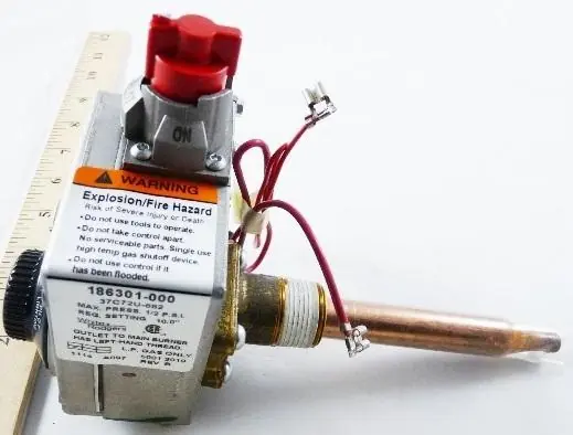 Lochinvar & A.O. Smith 100111372 - 10" wc LP 1/2" Gas Valve