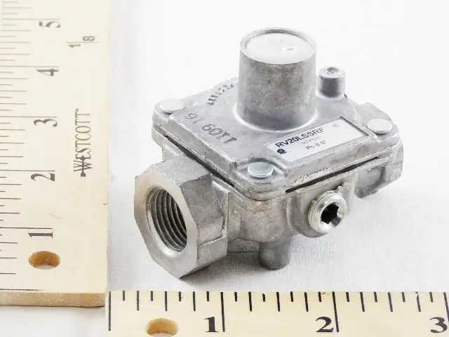 Maxitrol RV20LSSRF-3L6-0002 LP Gas Regulator with 8 Fixed Setting