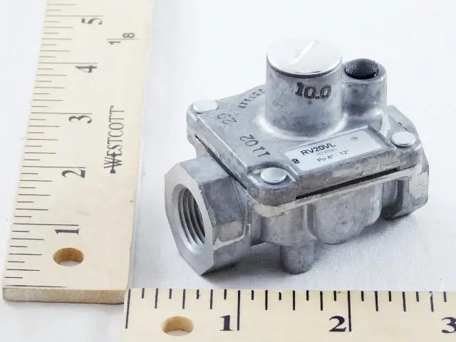 Maxitrol RV20VL-3/8-812 Gas Regulator with Integrated Limiter - HVAC Hydronic Poppet Regulator