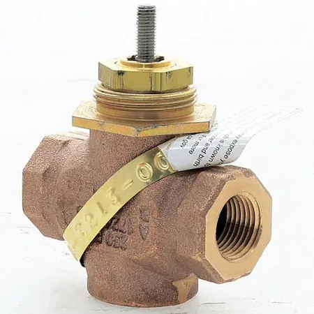 Schneider Electric VB-7213-0-4-1 Globe Valve 1/2 Inch Screwed NPT 35 PSIG Steam 0.4 Cv