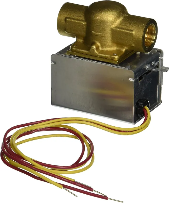 SK0262477-US20260702-105043-0 Honeywell V8043E1129 Electric Zone Valve 24V 1/2 Inch Flare - Image 1