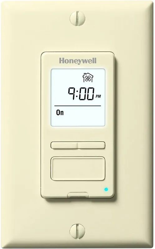 SK0262719-US20260702-105043-0 Honeywell HVC0002 Digital Bath Fan Control 120 VAC Biscuit - Image 1