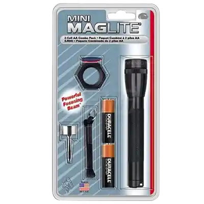 Mars 79202 AA Combo Black Flashlight