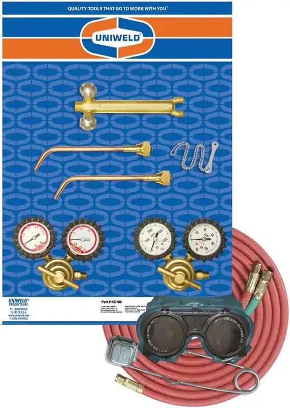 SK0263006-US20260702-105043-0 Uniweld KC100 Centurion Weld, Braze Outfit - Image 1