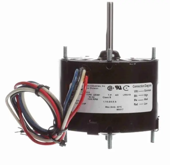 Fasco D1134 Motor 1/50-1/65-1/80 HP 120V CW