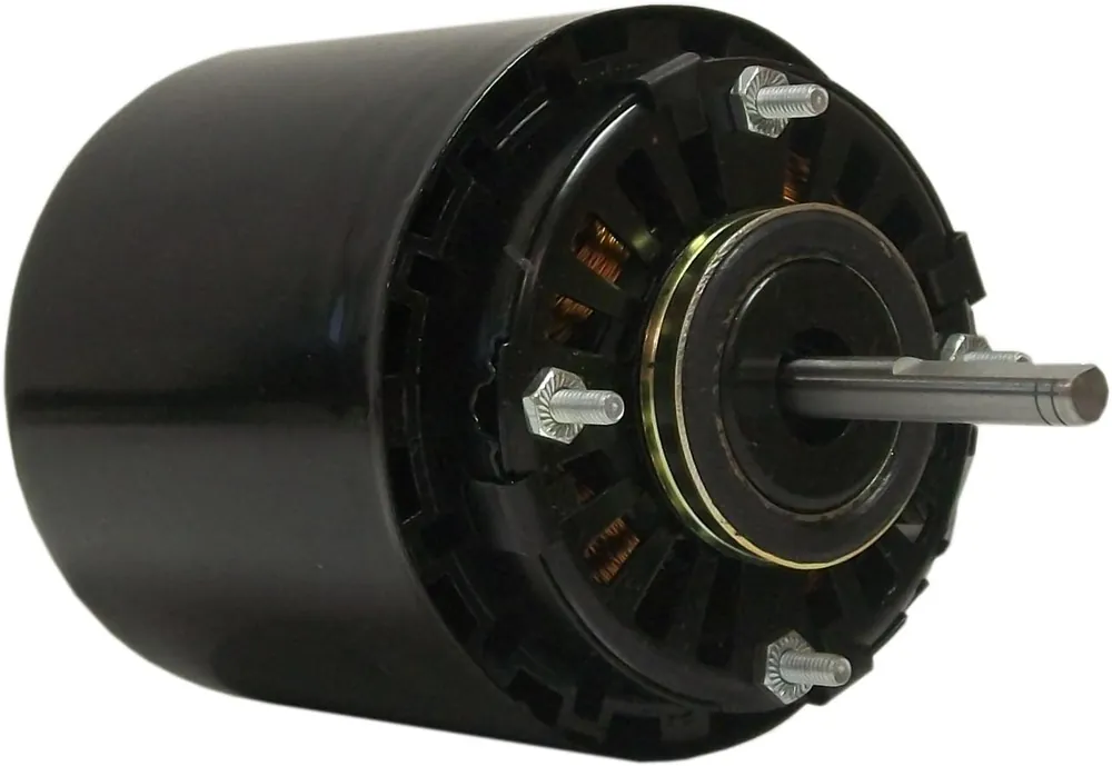 SK0263550-US20260702-105043-0 Fasco D469 Refrigeration Fan Motor 1/12 HP 208-230 Volts 1550 RPM OAO Enclosure CCWSE Rotation Sleeve Bearing - Image 1