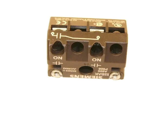 Siemens Industrial Controls 52Bak - N/O Contactor Block