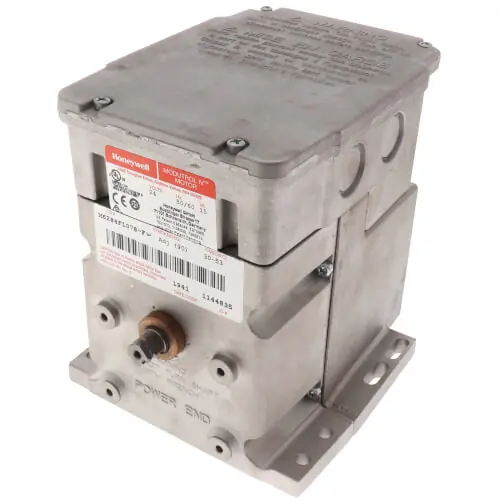 Honeywell M6284F1078-F 150 lb-in NSR Floating Actuator with Linear 10K Feedback and 2 Aux Switches 120V