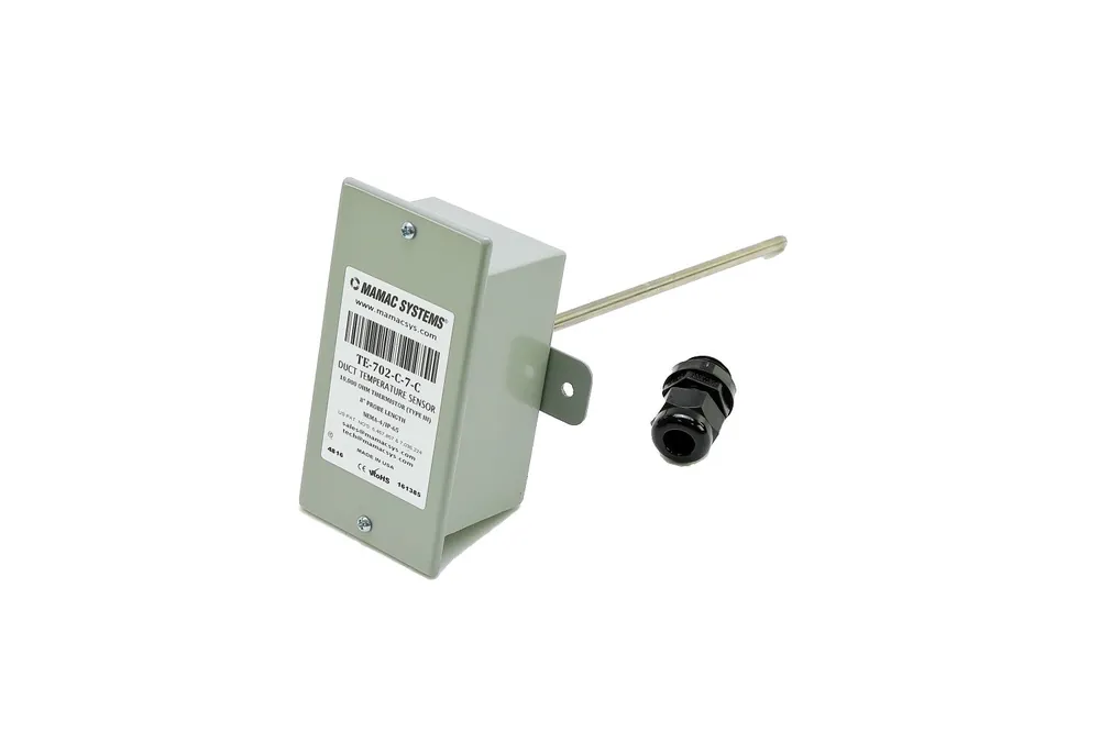 SK0264266-US20260702-105043-0 MAMAC TE-702-C-7-C Duct Temperature Sensor 10K Ohm 8 Inches - Image 1