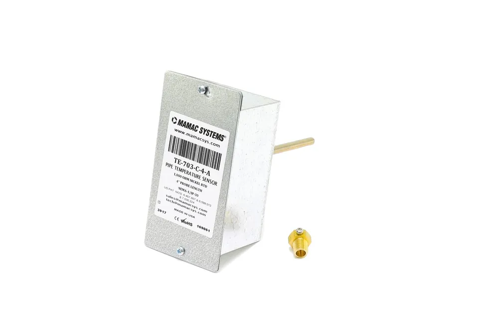 Mamac Systems Te-703-C-4-A-2 - 4" 1K Ohm Rtd 1/4"Npt Immrsen