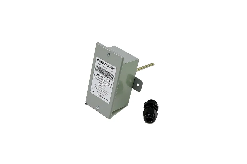 SK0264280-US20260702-105043-0 Mamac Systems TE-702-C-12-A Duct Temperature Sensor HVAC - Image 1