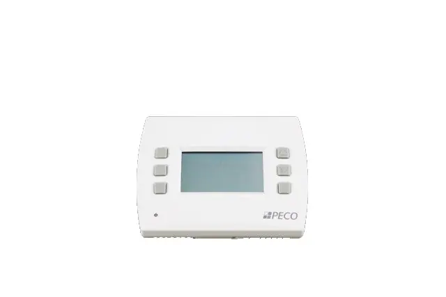 SK0264392-US20260702-105043-0 PECO T4522-001 Programmable Thermostat 2H/2C White - Image 1