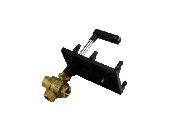 Siemens Building Technology 599-10350 - 1/2"Npt 0.4Cv 3W Ball Valve