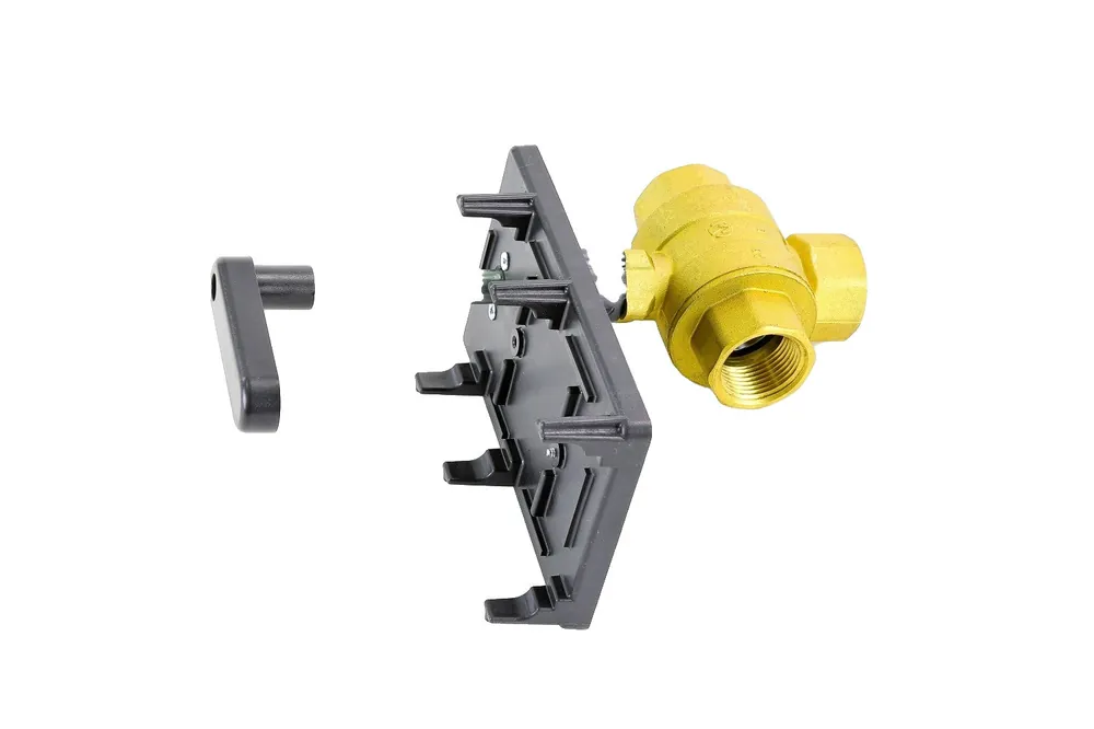 Siemens Building Technology 599-10363 - 1"Npt 25Cv 3W Ball Valve for Industrial Applications