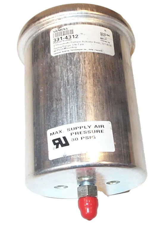 Siemens Building Technology 331-4312 - #3Pneu Act.3/7# 2 3/8"Pivot