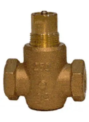 Siemens Building Technology 599-01104 - 1/2"Npt Nc 1.0Cv Brass Body