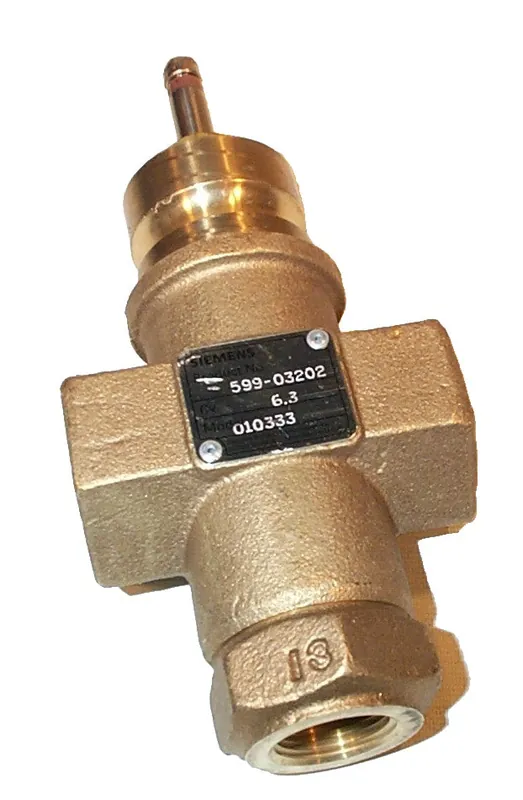 Siemens Building Technology 599-03202 - 3/4"3-Way Mix Vlv Body,6.3Cv