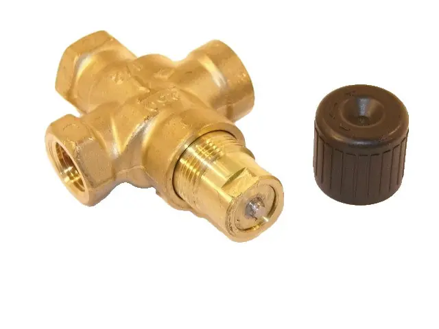 Siemens Building Technology 599-01137 - 1/2" 3W Mixing 4.0Cv Brnz Vlv