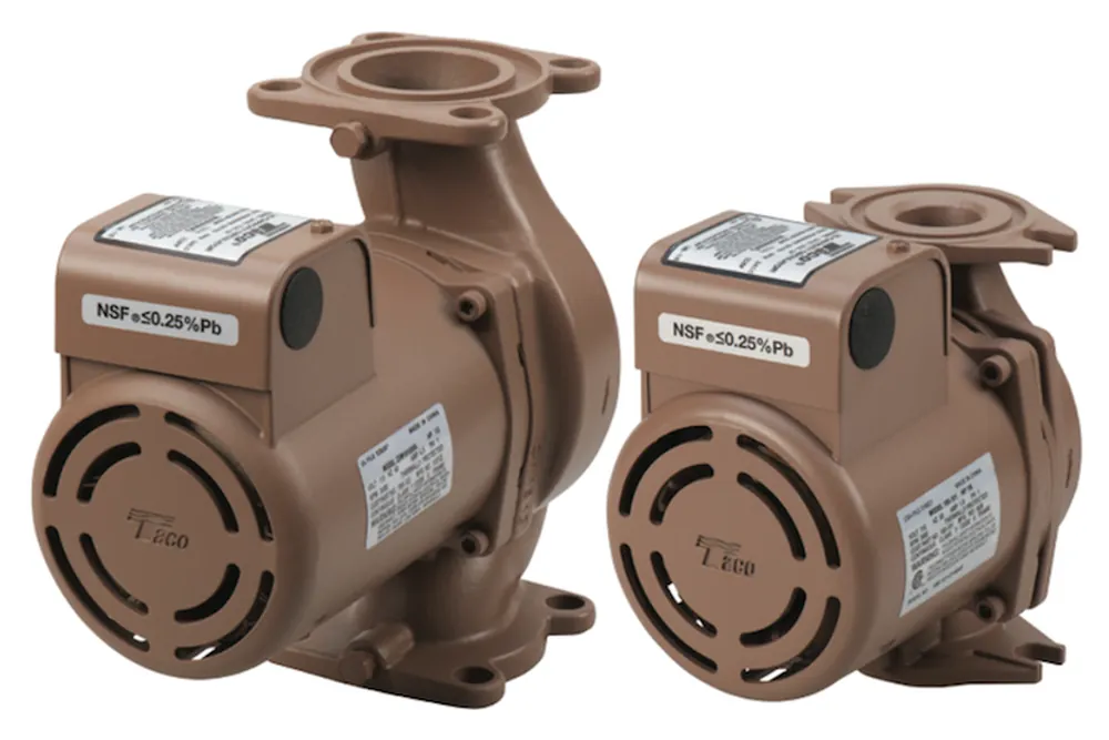 Taco 2400-20S-3P 1/6 HP 115V Stainless Steel Circulator Pump