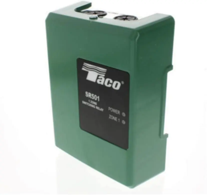 Taco SR501-4 1-Zone Switching Relay 120 VAC 7 Amp Replacement 5C955