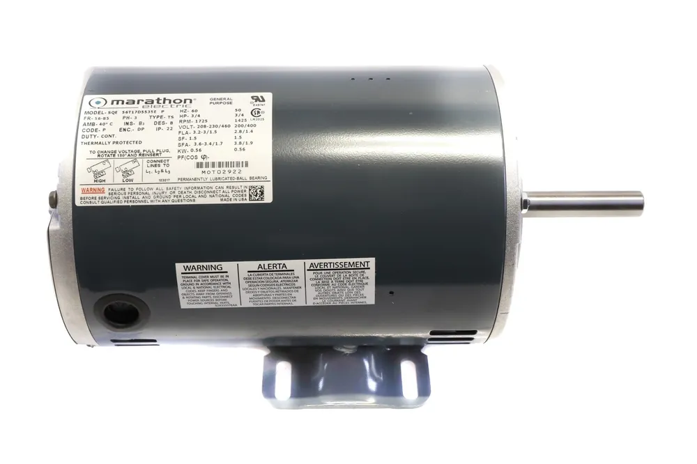 Trane Mot2922 - 208-230/460V3Ph 3/4Hp 1725Rpm