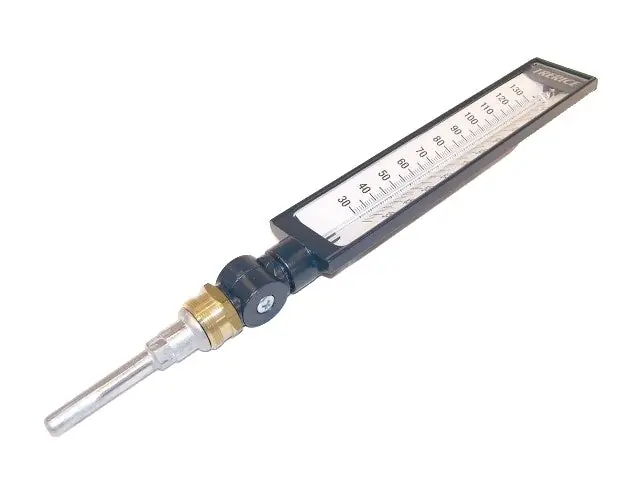 SK0265606-US20260702-105043-0 Trerice BX91403-03SPB Thermometer 30/130 9 Inch Stem 3 1/2 Inch - Image 1