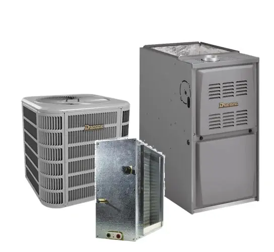 SK0266536-US20260702-105043-0 Ducane 2.5 Tons Gas Heat Horizontal Air Conditioner System - 15 SEER - Image 1