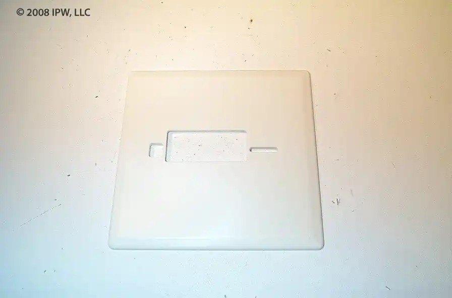 Emerson F61-2301 Climate-White Rodgers Wall Plate White