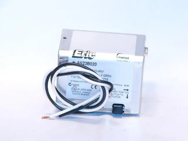 Emerson AH23B020 120V Normally Open PopTop Actuator w/ 18 Leads