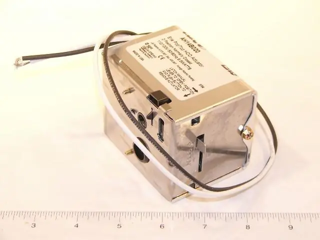Emerson AH14B020 120V Normally Closed High Temp PopTop Actuator w/ 18 Leads