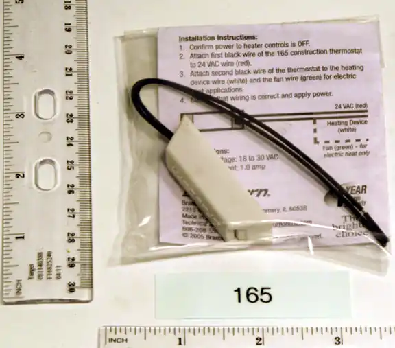 SK0267856-US20260702-105043-0 Bradford White 165 Temporary Construction Thermostat Set At 65f - Image 1