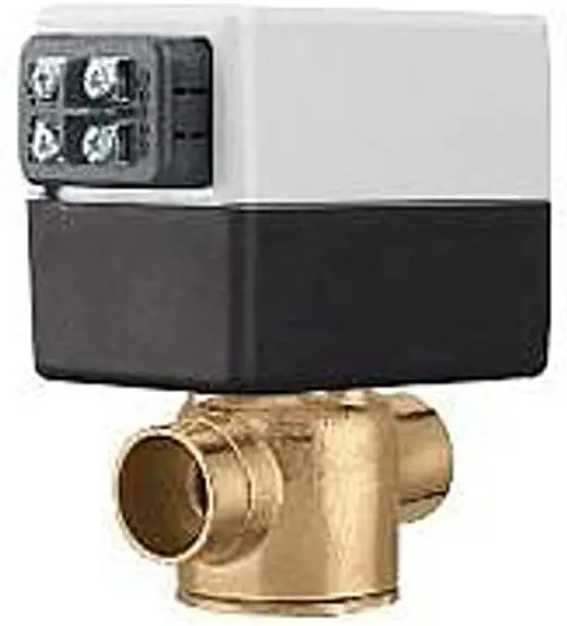 SK0267870-US20260702-105043-0 Caleffi Z56 1-Inch Sweat 2-Way Normally Closed Zone Valve 24-Volt 7.5C - Image 1
