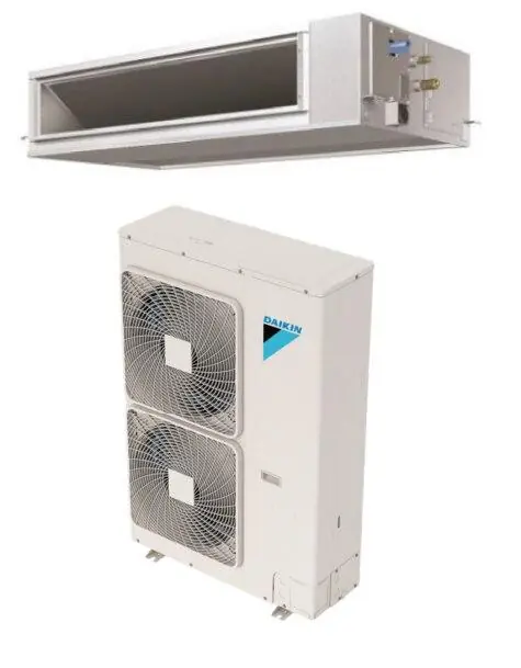 Daikin 48,000 BTU SkyAir Concealed Duct Mini-Split Heat Pump System - 14 SEER - R-410A