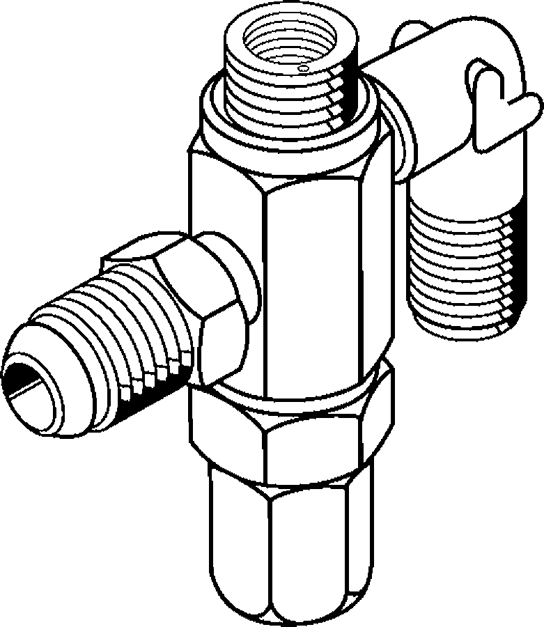 Sporlan 168190 TEV BQ Body, 3/8 x 1/2 SAE 60 Tube