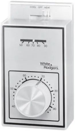 SK0268369-US20260702-105043-0 White-Rodgers 1A10-651 Light Duty Line Voltage Thermostat - Image 1