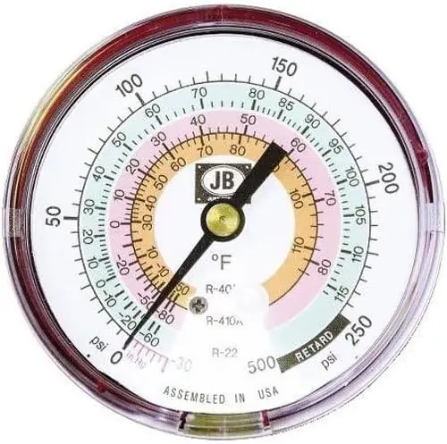 SK0268390-US20260702-105043-0 JB Industries M2-825L Manifold Gauge LED 3-1/8 Inch JM2825L - Image 1