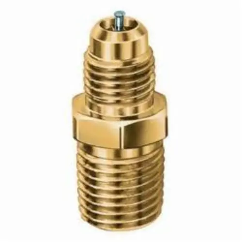 JB Industries A31484 Half Union, 1/4 in Nominal, Access x MNPT, Brass, Suitable for R-12, R-22, R-134A, R-410A and R-502 Refrigerant