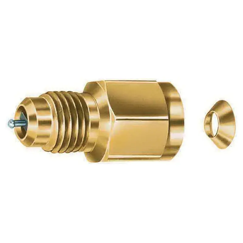 JB Industries A31614 Adapter With Copper Gasket 1/4 in Nominal Access x Female SAE