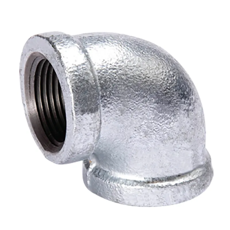 Soval 100-060 - 6" Galvanized Elbow - 90 degree