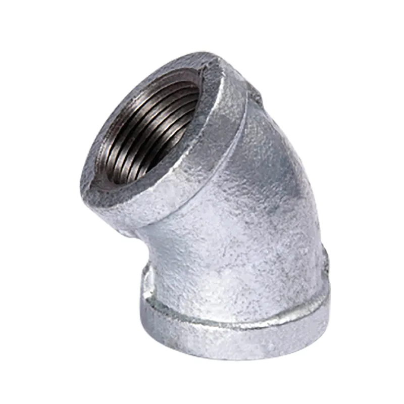 Soval 120-010 - 1" Galvanized 45 Elbow