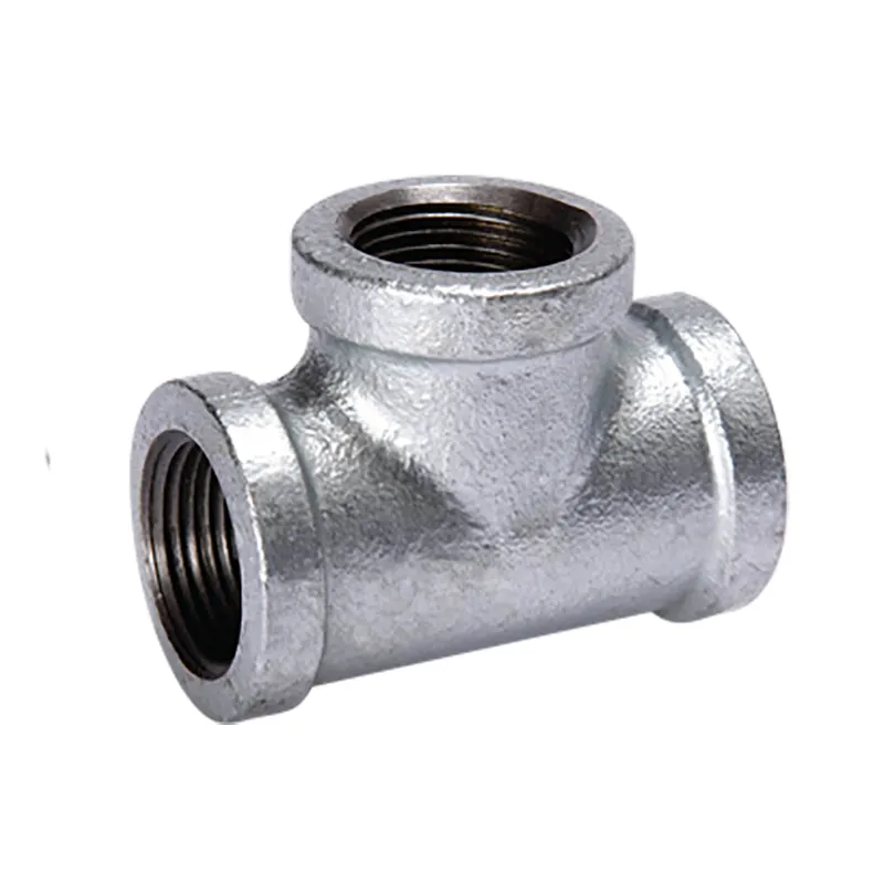 Soval 155-012010012 - 1-1/4" x 1" x 1" x1/4" Galvanized Reducing Tee