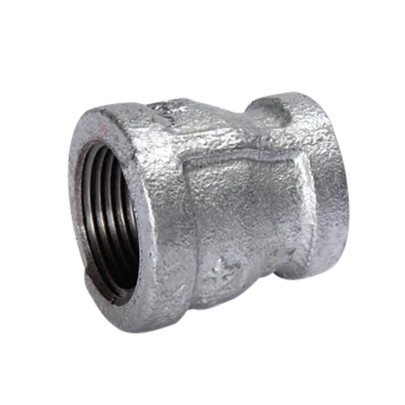 Soval 171-060040 - 6" x 4" Galvanized Reducing Coupling