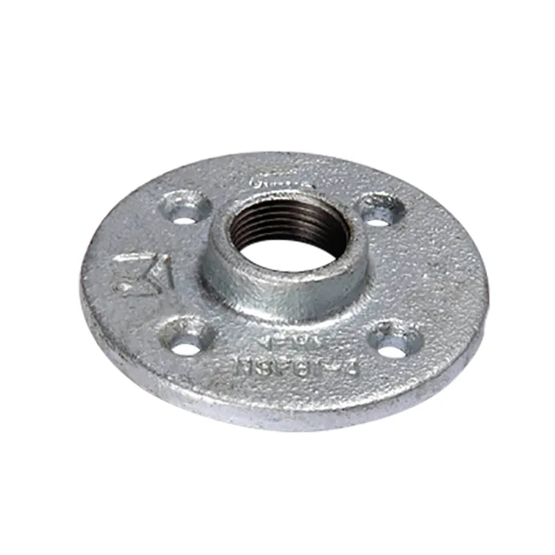 Soval 240-015 - 1-1/2" Galvanized Floor Flange