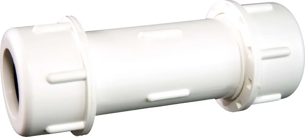 Soval 410-030PV - 3" PVC Compression Coupling